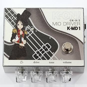 K-ON! MIO D K-MD1 シリアル10番台 K-ON! MIO DRIVER K-MD1 Overdrive Bass Effector Mio Akiyama